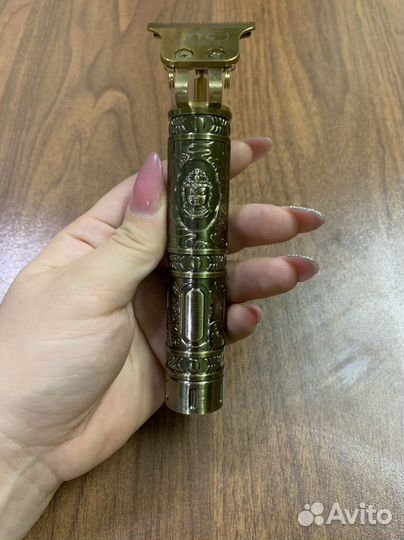 Триммер мужской для бороды и волос с насадками