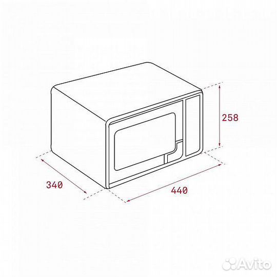 Микроволновая печь teka MWE 207 FI black (40581129)