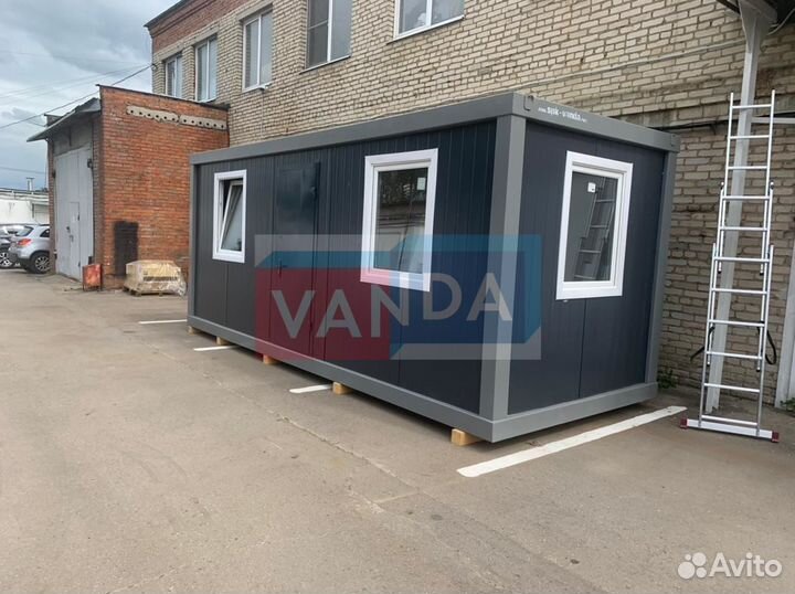 Блок контейнер из сэндвич панелей 6000х2400