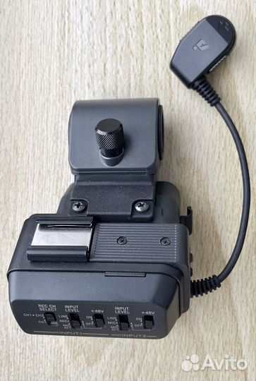 XLR от камеры Sony HVR-A1e