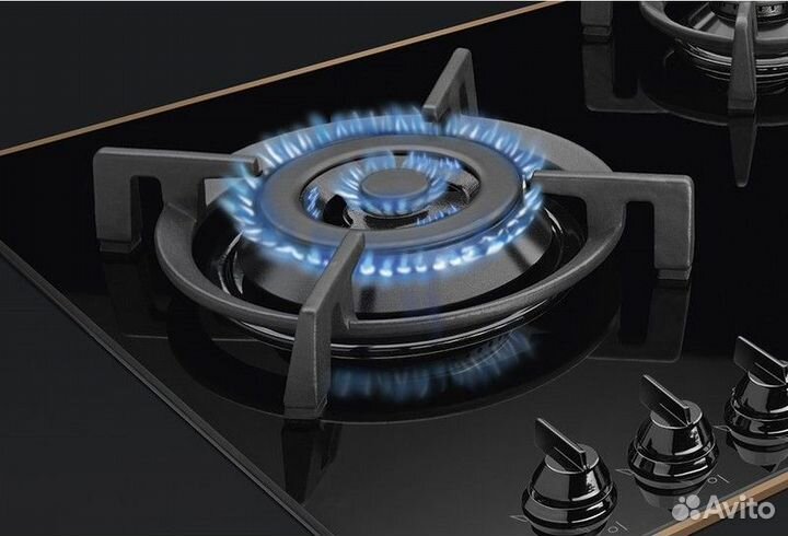 Газовая варочная панель Smeg PV695lcnr