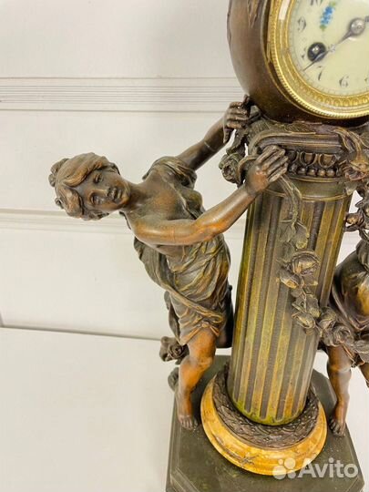 Антикварные часы L&F Moreau