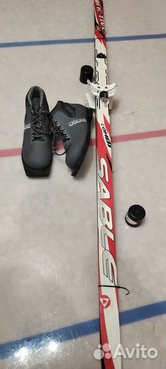 Лыжи active sable 160 + ботинки nordik 39 размер
