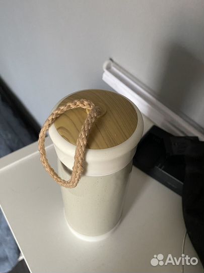 Бутылка для воды стеклянная