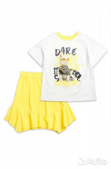 Летний костюм на девочку 110