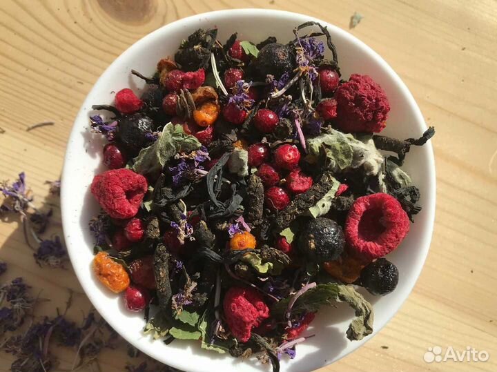 Иван чай 1 кг Ягоды и травы, природная польза