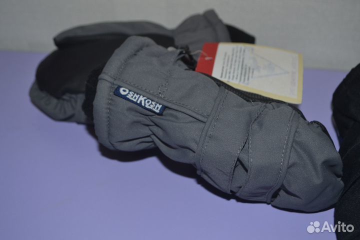 Новые зимние теплые краги oshkosh р.1-3