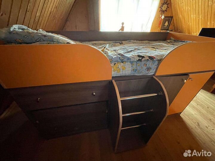 Детская кровать чердак бу