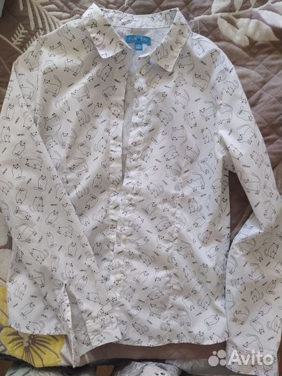 Блузка школьная 158