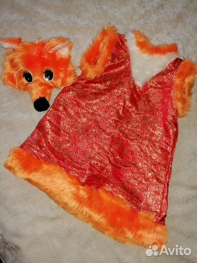 Новогодний костюм лисички, лисы. прокат