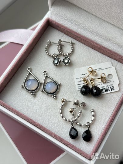 Серьги Pandora оригинал