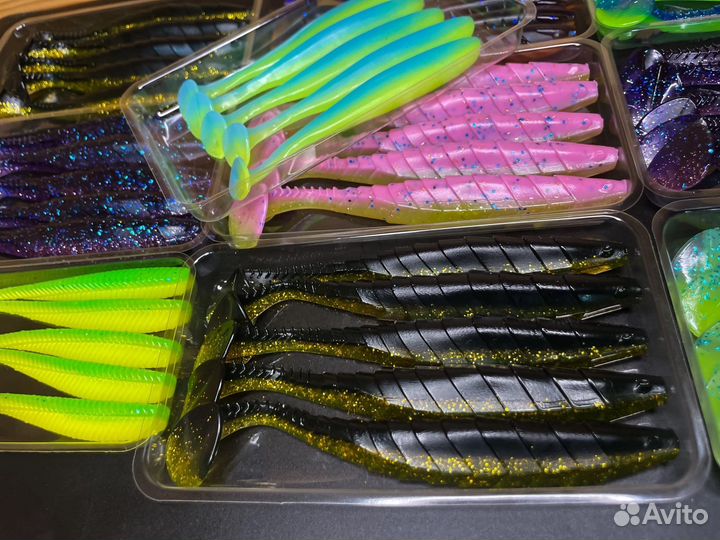 Силиконовые приманки Narval, Frapp и др