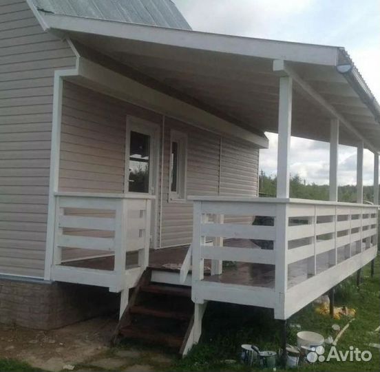 Строительство пристроек, веранд, террас под ключ