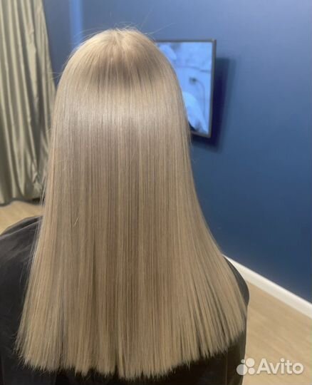 Кератиновое выпрямление