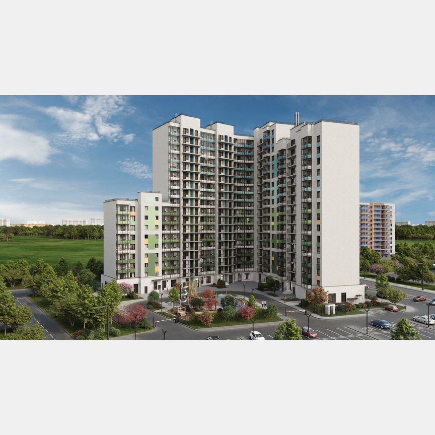 Квартира-студия, 25 м², 6/15 эт.