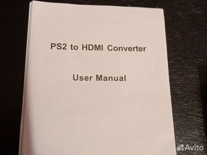 Конвертер PS2 to hdmi