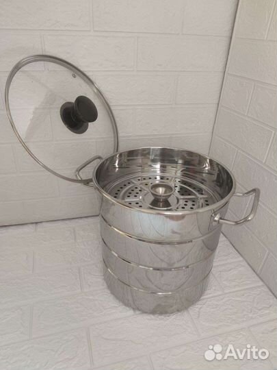 Мантоварка, Пароварка, 3 яруса, 12л. Доставка