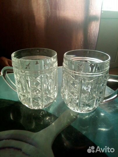 Хрустальная кружка для пива/сока