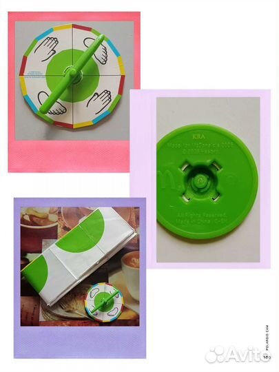 Развивающие игрушки Макдоналдс 2006-2011