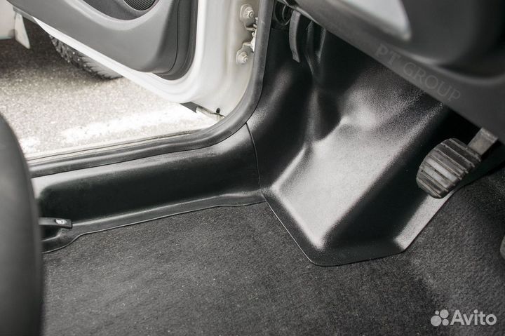 Накладки на ковролин (6 шт) renault Duster до 21г