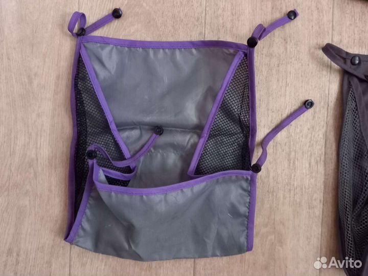 Чехолы на колеса, маскитка и корзины на коляску