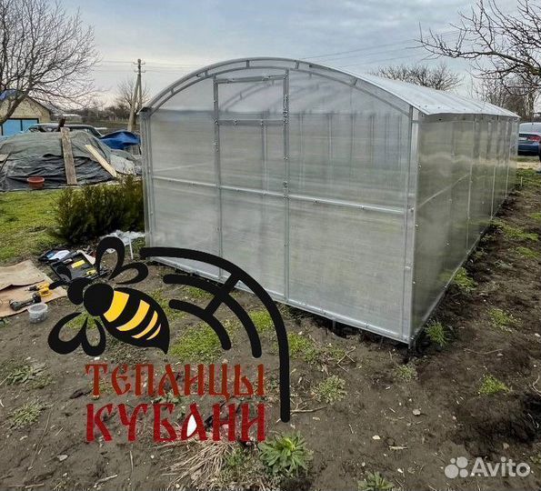 Теплица прямостенная 5 на 4