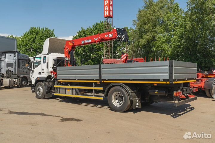 Крановая установка кму 6.3 тонн skyway SK712