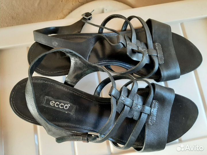 Босоножки ecco и tamaris кожаные 41