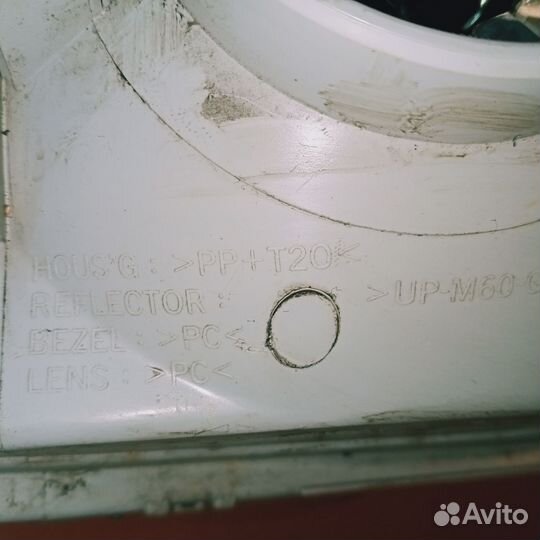 Фара левая hyundai акцент