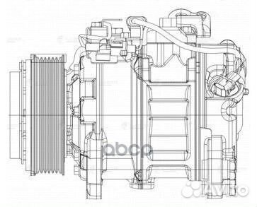 Компрессор кондиц. для а/м BMW 5 (F10) (10) /X5