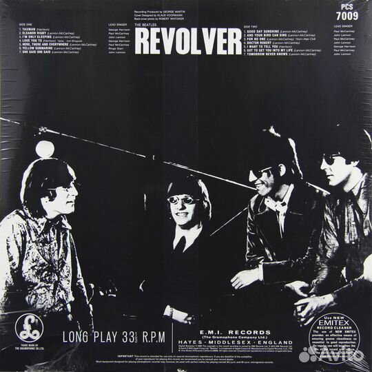 Виниловая пластинка beatles - revolver (180 GR)