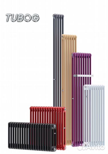 Радиатор rifar tubog TUB 2180 - 8 секций боковой