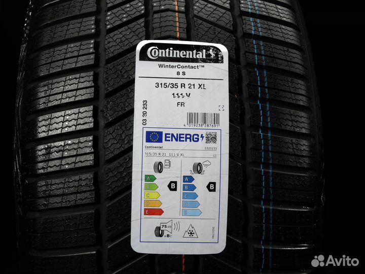 Continental WinterContact 8S 315/35 R21 и 275/40 R21 118V