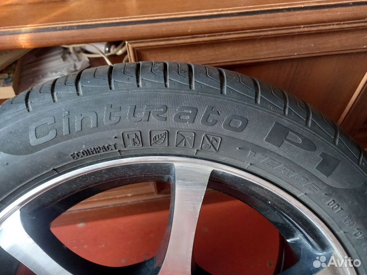 R15 Pirelli Cinturato P1 Verde 195/50, PCD 4x98 DIA 58.6