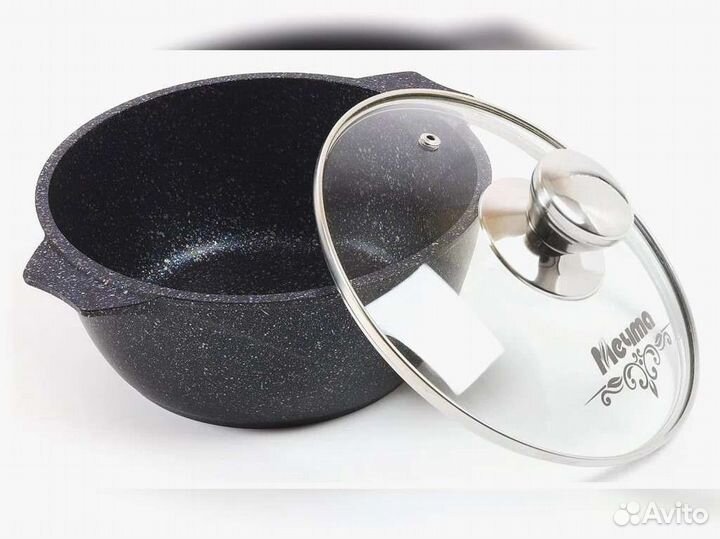 Кастрюля 1л Гранит star