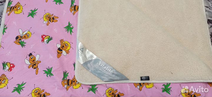 Одеяло детское из шерсти мериноса