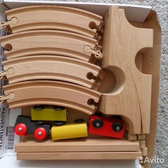 Деревянная железная дорога IKEA
