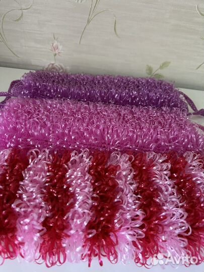 Мочалка (Maxi) толстая ручной работы