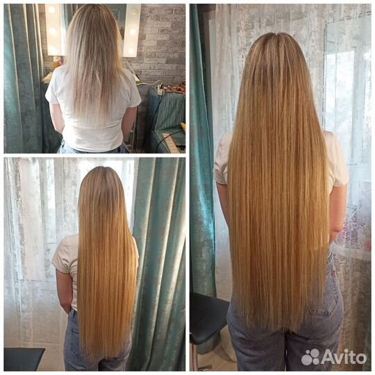 Наращивание волос биопротеин