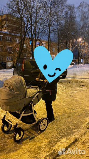 Коляска 3 в 1 berta