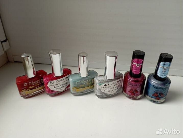 Лак для ногтей 52 шт, пакетом