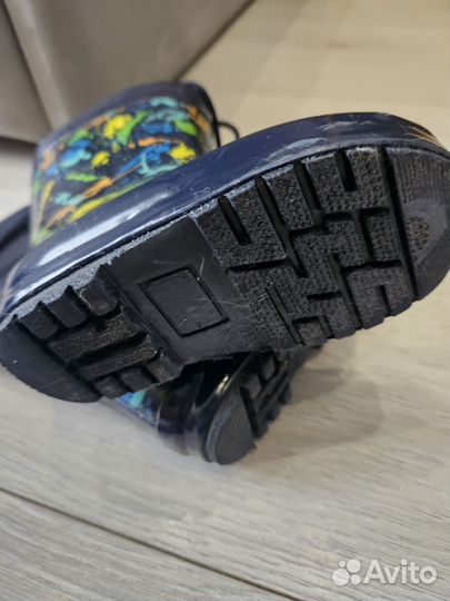 Детские резиновые сапоги 21 размер