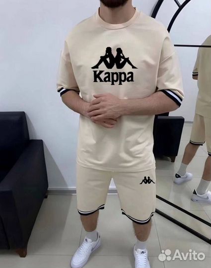 Спортивный костюм Kappa футболка с шортами