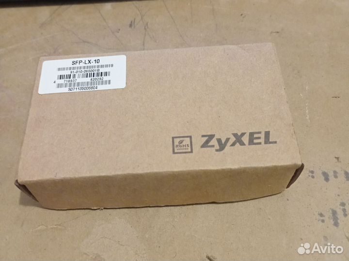 Sfp модуль zyxel sfp-LX-10