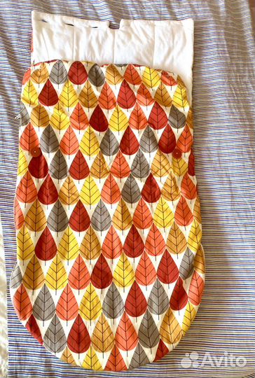 Конверт одеяло на выписку лето/осень