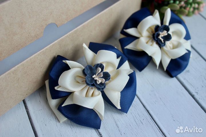 Стильные бантики для школы