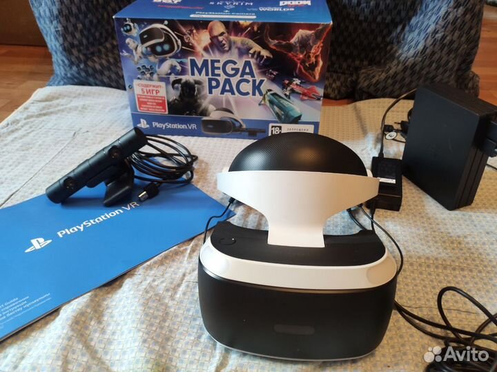 Шлем Sony ps4 VR 2 ревизия