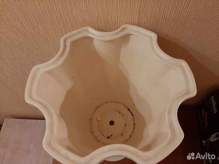 Горшок керамический для цветов большой