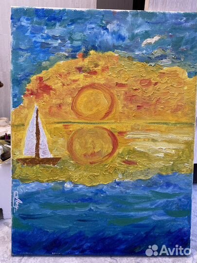 Картина маслом на холсте