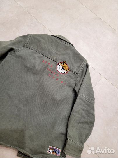 Джинсовая рубашка next, 116 разм. Состояние новой